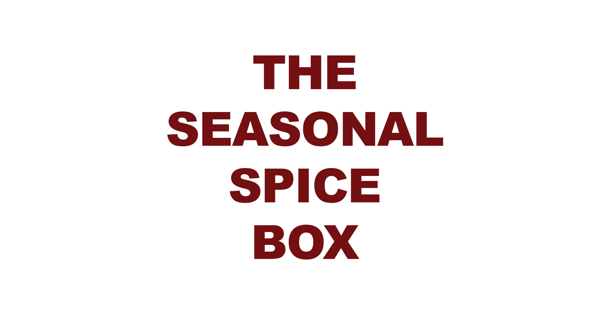 The Seasonal Spice Box